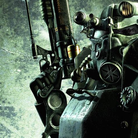 1080x1080 Fallout Gun Soldier 1080x1080 Resolution Wallpaper Hd