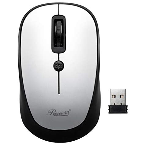 Rosewill Rwm 002 Portable Cordless Compact Travel Mouse Optical Sensor