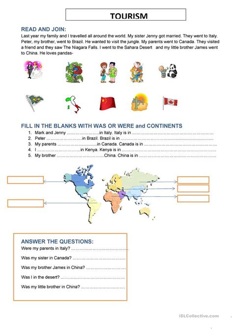 continents  oceans   world worksheet worksheets