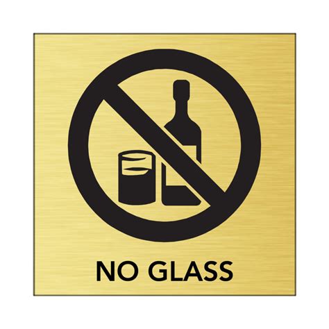 No Glass Signs Epic Signs