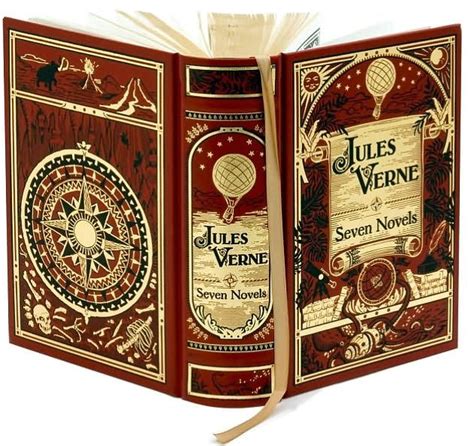 Jules Verne Seven Novels Barnes And Noble Leatherbound Classics By