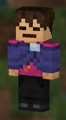 I Tried Making A Frisk Skin Using The Free Items On Minecraft Character