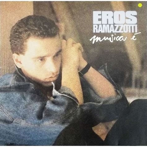 Musica é by Eros Ramazzotti LP with vinyl Ref