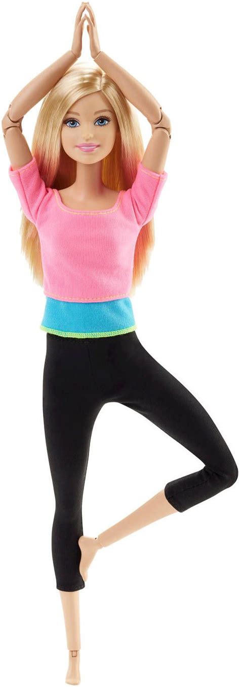 Barbie Made To Move Doll Made To Move Barbie Barbie Dolls Yoga Dolls