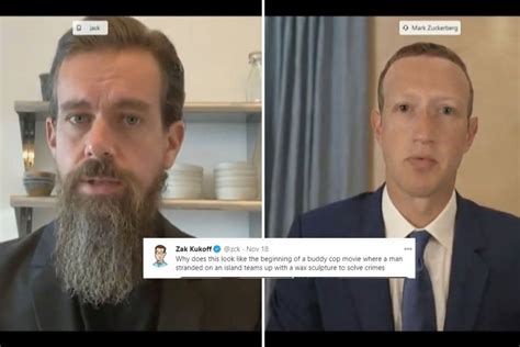 Jack Dorsey And Mark Zuckerbergs Senate Appearance Gets Memed 20 Memes