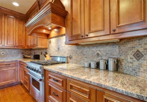 Bring classic sophistication to your kitchen with a white subway tile or add a touch of elegance with a carrara marble mosaic. Checkout Newness Kitchen Backsplash Designs - 2018