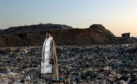 This Lebanese Designers New Shoot On Garbage Mountain Is A Reminder