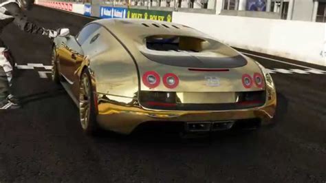 Gold Bugatti Veyron Super Sporthyper Car Expert