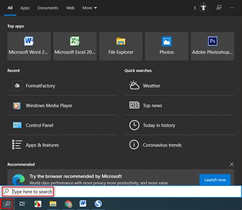 How To Use Control And Fix Search Bar In Windows 10 Minitool