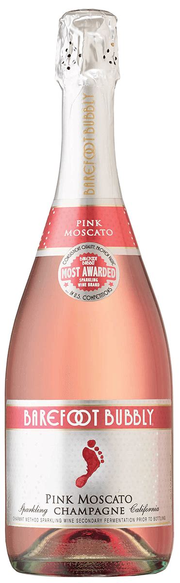 Barefoot Bubbly Pink Moscato Spumante 750ml Bremers Wine And Liquor