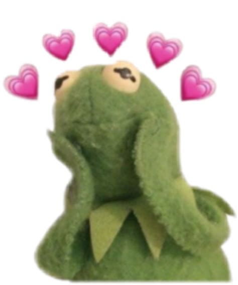 Kermit The Frog Meme Hearts Png Pnghq