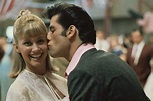 John Travolta Kisses Olivia Newton-John | Grease movie, Danny zuko ...