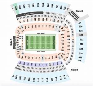 Acrisure Stadium Seating Chart Section Row Seat Number Info