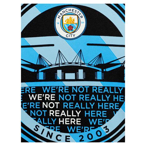 Manchester City Etihad Slogan Tee Official Man City Store