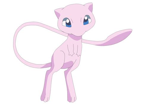 Day 5 Favorite Legendary Pokemon Mew Is Just So Cute Mew And Mewtwo Pokemon Mew Cat Spirit