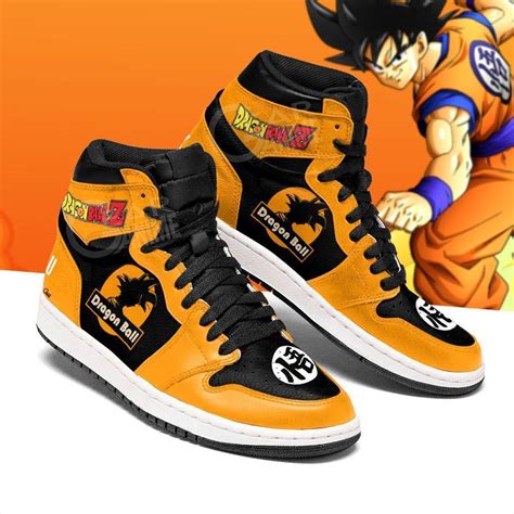 If your size isnt listed message me and i'll get to work on the size that you need! Dragon Ball Z Shoes Custom Goku Nike Air Jordan Sneakers - Gear Anime