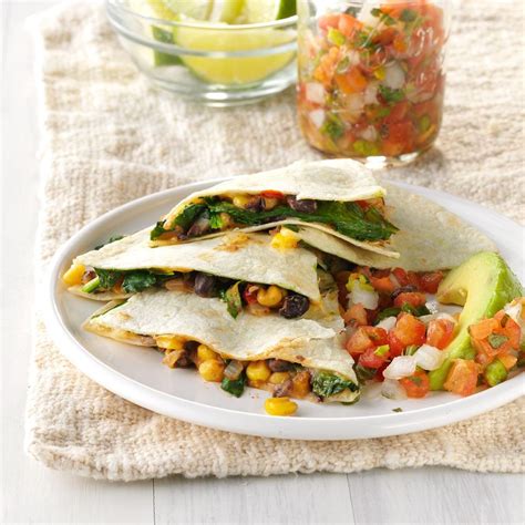 1/2 cup bell peppers red and green. Black Bean 'n' Corn Quesadillas Recipe | Taste of Home