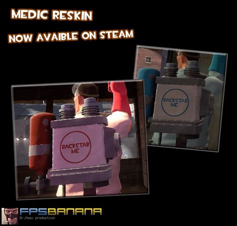 Medic Backpack Reskin Team Fortress 2 Mods