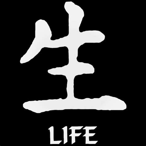 Life Kanji Symbol Vinyl Decal Sticker