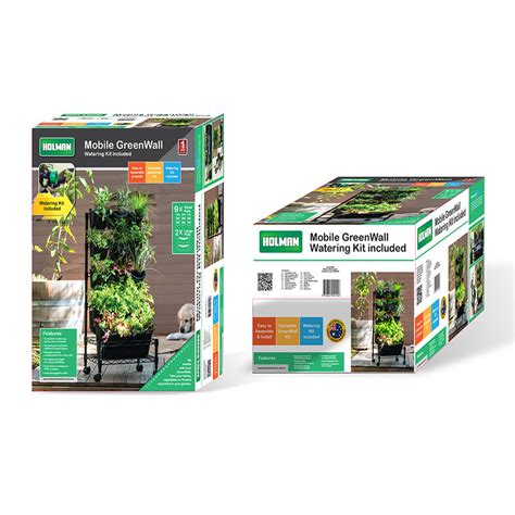 Holman Mobile Greenwall Vertical Garden Bunnings Warehouse