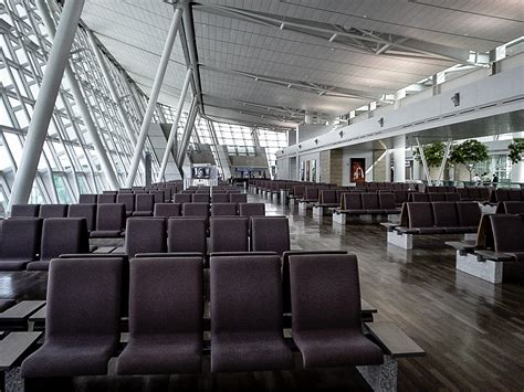 Gate Area In Incheon Airport South Korea Image Free Stock Photo