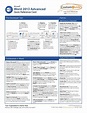 Microsoft Word 2013 Advanced - Quick Reference Card Free Guide