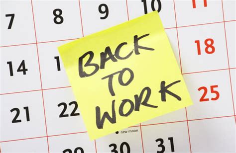 3 Tips For Returning To Work After A Holiday Royston Guest