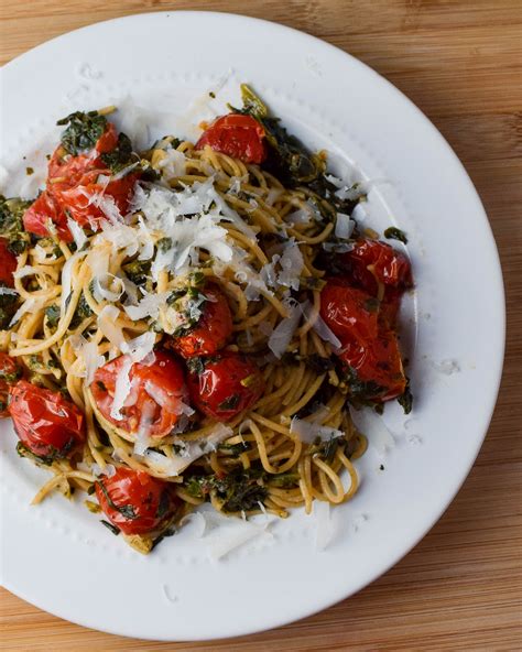 Cherry Tomato And Spinach Pasta Jacked Kitchen