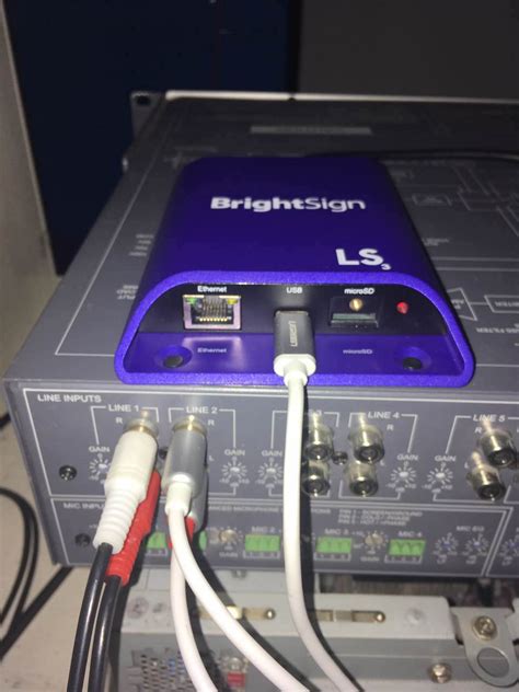 Ls423 Auido Output Problem Brightsign Support