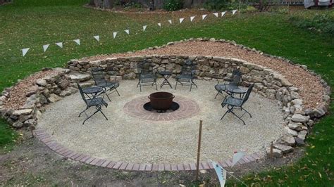 A fire pit's sole job is to, well, be a fire pit but there are some (i.e. Circular brick hearth around fire pit in gravel patio ...