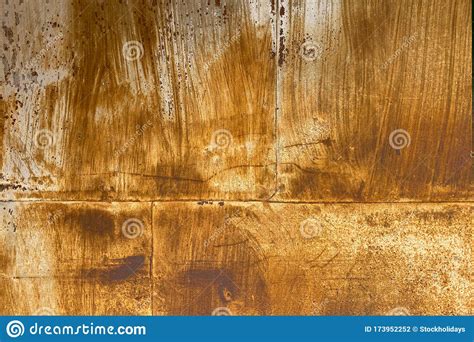 Rusted Metal Steel Wall Panel Stock Photo Image Of Decay Industrial