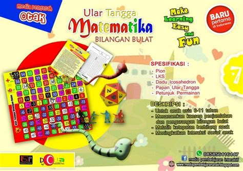 Jual Dola Educative Toys Ular Tangga Bilangan Bulat Di Lapak Buku