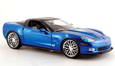 Modellino In Miniatura Chevrolet Corvette C6 118 Jada Toys Toys Bleu