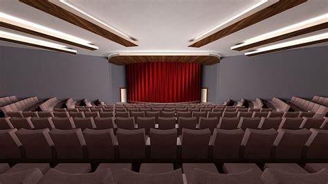 Auditorium Theatre 3d Model Cgtrader