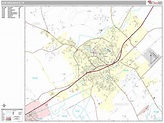 New Braunfels Texas Wall Map (Premium Style) by MarketMAPS - MapSales