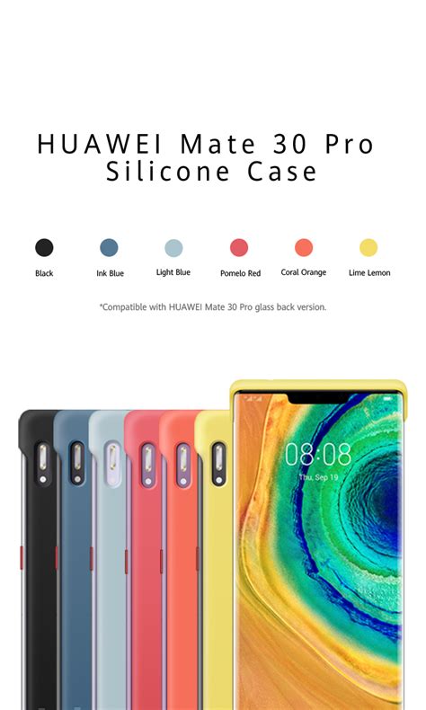A case render for the huawei mate 30 pro reveals that as originally thought, the phone will sport a circular camera module on the back. HUAWEI Mate 30 Pro Silicone Case - HUAWEI Global