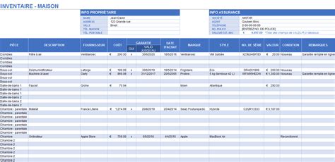 Modèles gratuits d'inventaire du mobilier. Modèles gratuits d'inventaire pour Excel Smartsheet