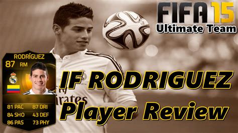 This will include four live otw loan items and a guaranteed team of the week (totw) player to help improve your fut squad. 87 IF JAMES RODRIGUEZ Player Review + In Game Stats | Fifa 15 Ultimate Team | (Deutsch/HD) - YouTube
