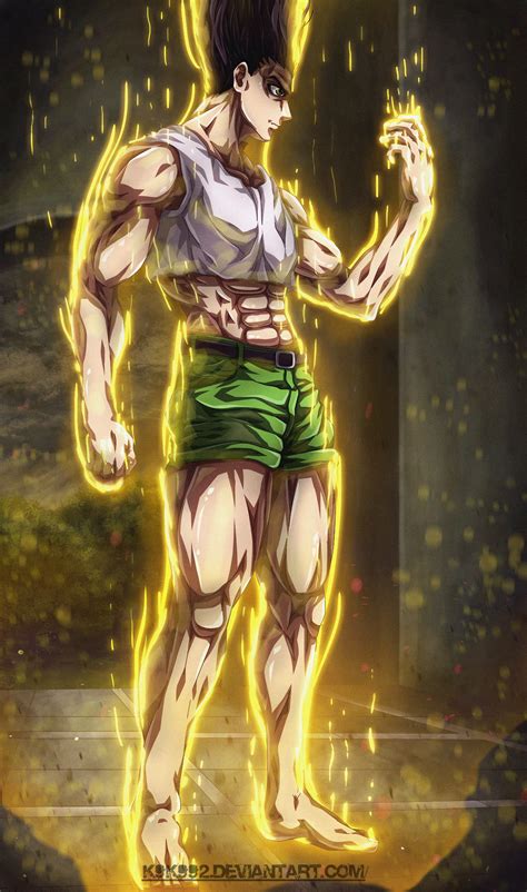 I wanted to highlight this part because the amv is very manga related. Gon Transformation - Hunter x Hunter by k9k992 on DeviantArt in 2020 | Hunter anime, Hunter x ...