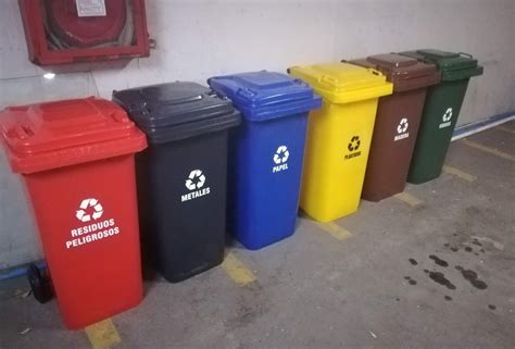 Basurero Para Reciclaje Litros Eco Contenedores