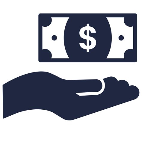 Hand Holding Money Flat Icon Png 18921590 Png