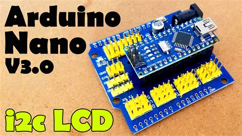 Arduino Nano V3 0 Vs Arduino Uno Arduino Nano I2c LCD