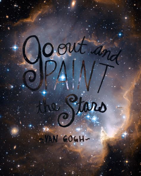 Van Gogh Quotes Stars Quotesgram
