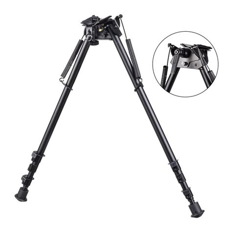 6 9 Inch Tactical Carbon Fiber Swivel Benchrest Shooting Bipod