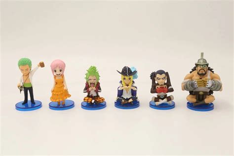 8cm 6pcslot Japanese Anime Figure One Piece Q Version Action Figure