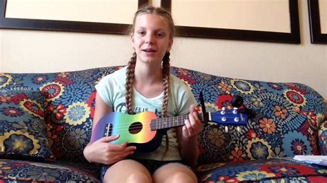 I Dont Know My Name Grace Vanderwaal~ Ukelele Cover~ Youtube