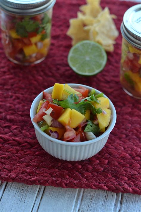 If you have leftover mango salsa that is not going to be eaten before the texture softens, try pureeing it! Homemade Mango Salsa | Teaspoon of Goodness