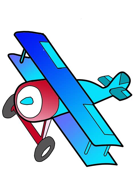 Biplane Image Vector Clip Art Online Royalty Free And Public Domain