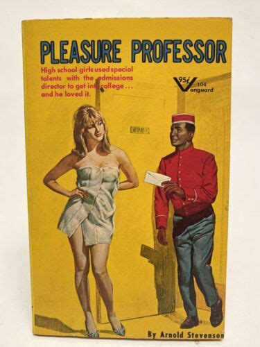 Pleasure Professor By Arnold Stevenson Paperback Book Vtg Erotica Smut Pulp Ebay