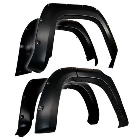 Fender Flares For 14 20 Toyota 4runner Excl Limited Smooth Paintable